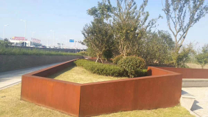 邳州耐候钢挡土墙